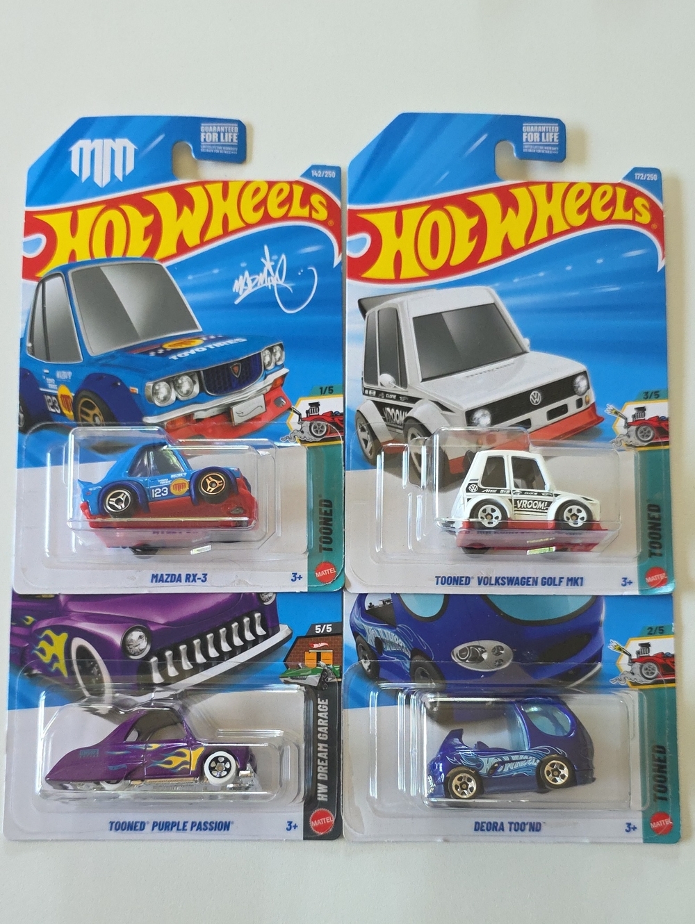 Hot Wheels Tooned Cars